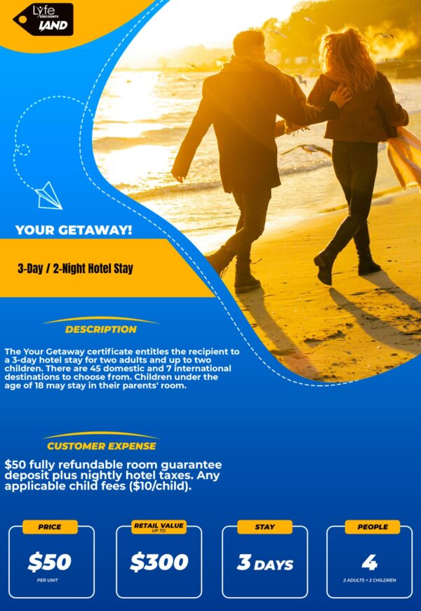 YOUR GETAWAY!